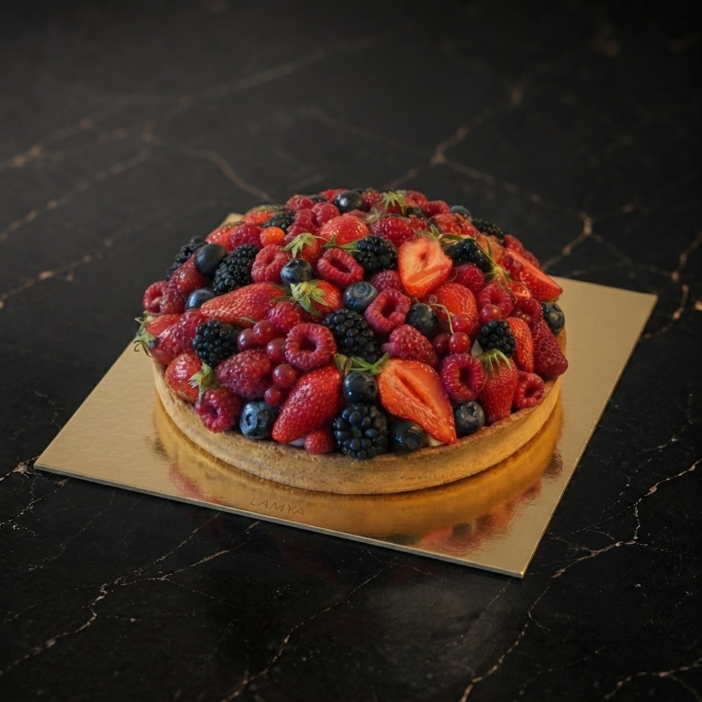 Tarte fruits rouges signature