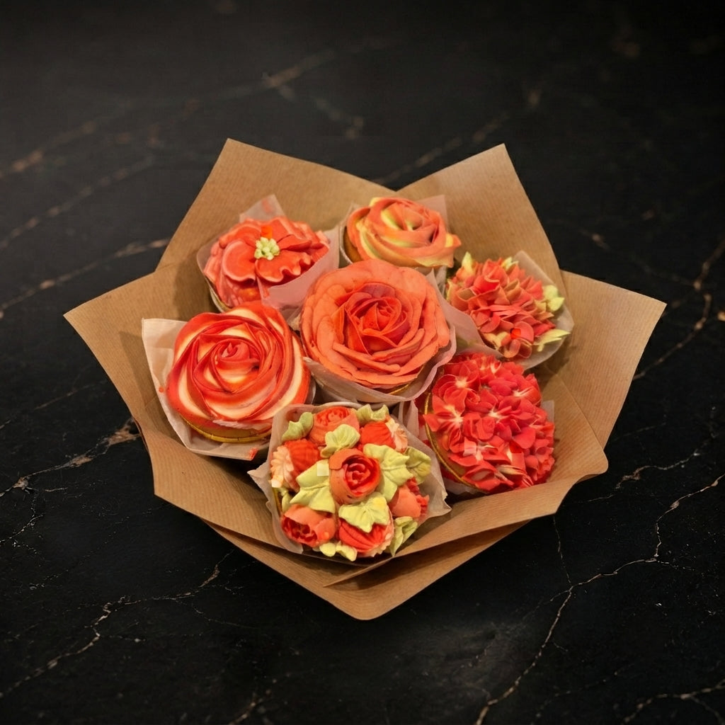 Cupcake fleurs